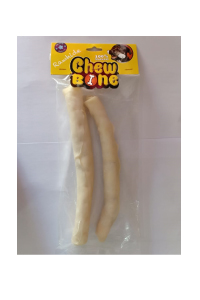 Chew Bone Roller Rawhide 2 pieces